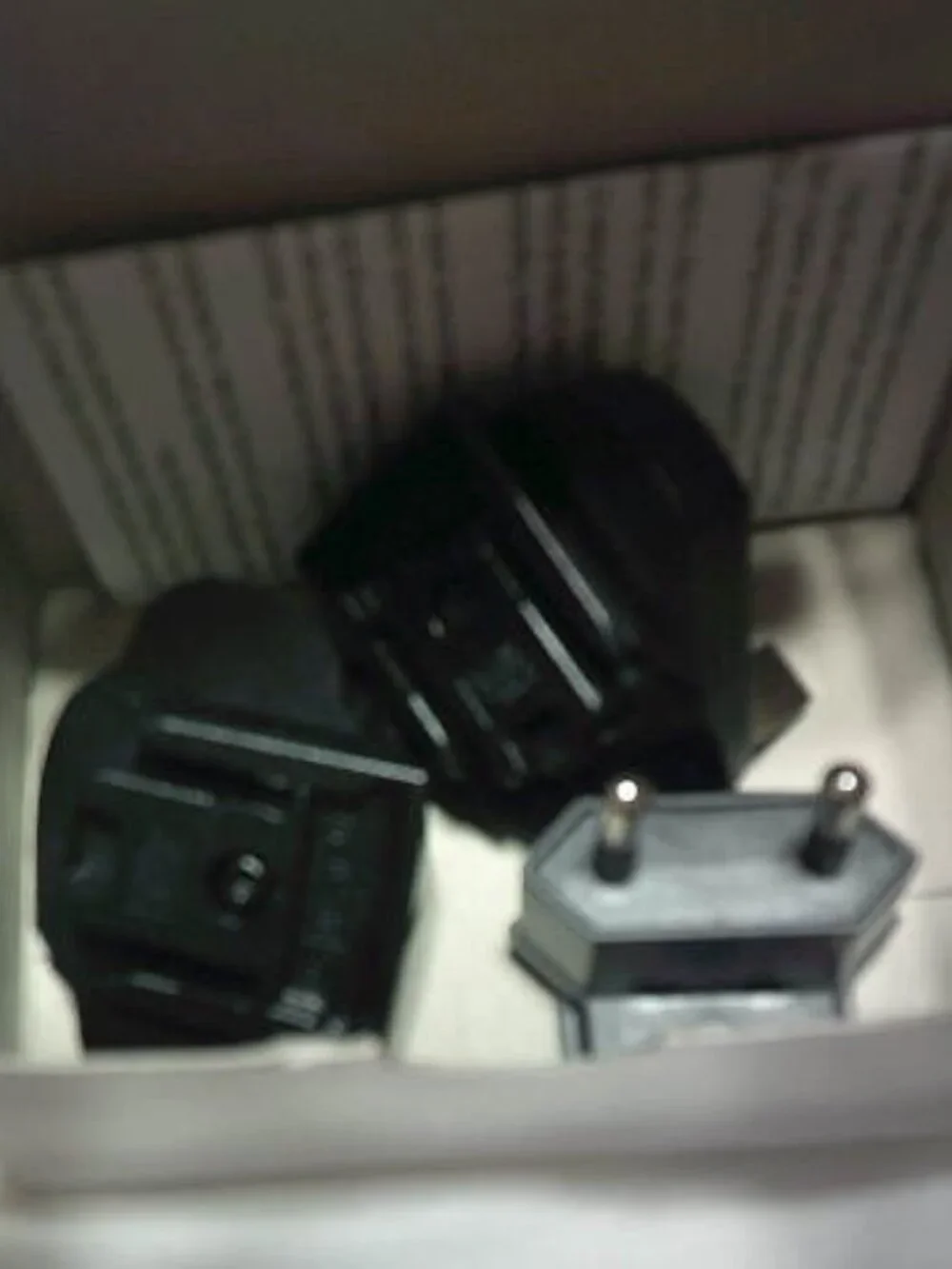 NEW OPEN BOX BLACKBERRY INTERNATIONAL TRAVEL CHARGER MICRO-USB BLK ASY-18080-003